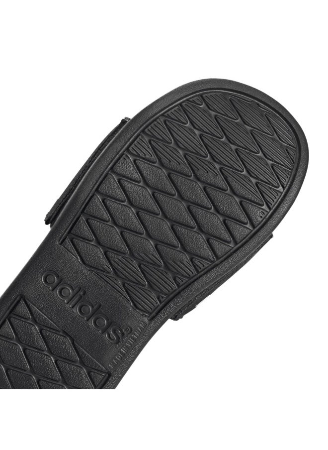 Adidas Adilette Comfort K Black Sportswear Slides For Kids 10K