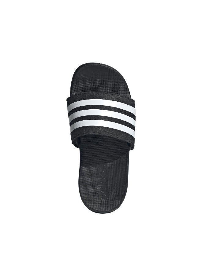 Adidas Adilette Comfort K Black Sportswear Slides For Kids 10K