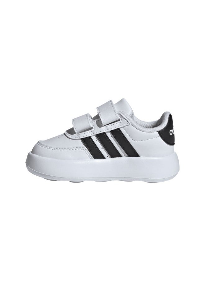 adidas BREAKNET 2.0 CF I White Tennis SHOES for Unisex Kids - 3K