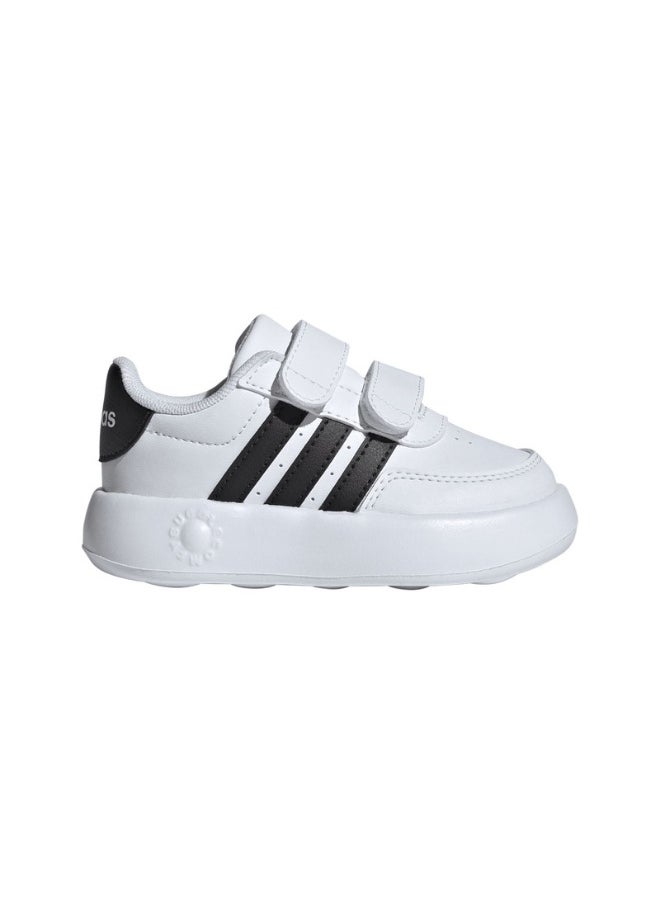 adidas BREAKNET 2.0 CF I White Tennis SHOES for Unisex Kids - 3K