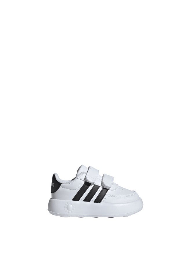 adidas BREAKNET 2.0 CF I White Tennis SHOES for Unisex Kids - 3K