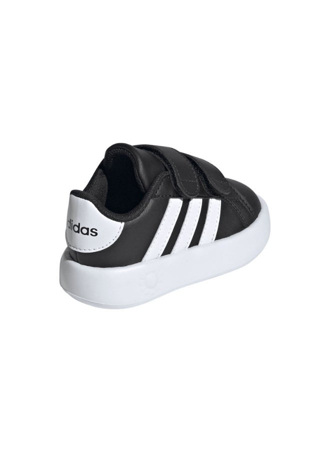 adidas GRAND COURT 2.0 CF I Black Tennis SHOES for Unisex Kids - 6K