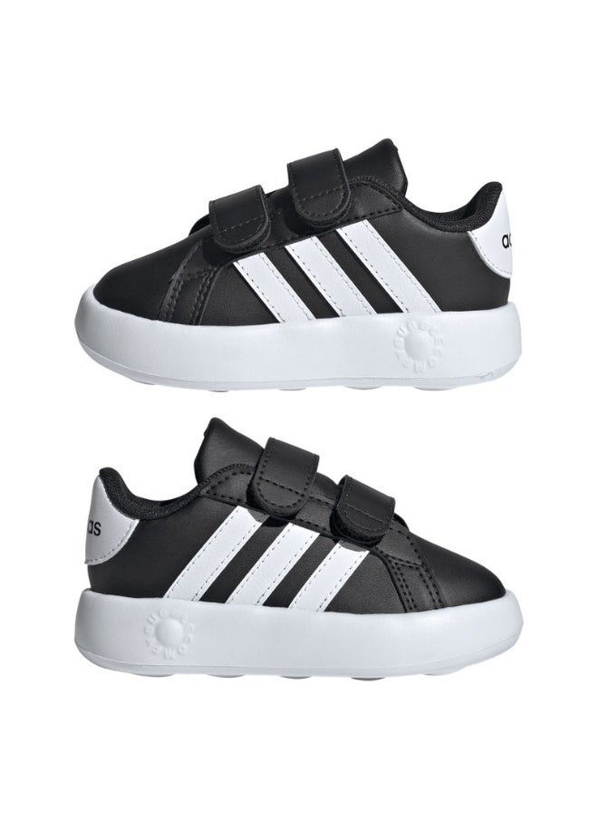 adidas GRAND COURT 2.0 CF I Black Tennis SHOES for Unisex Kids - 6K