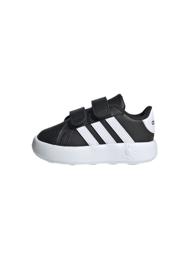 adidas GRAND COURT 2.0 CF I Black Tennis SHOES for Unisex Kids - 6K