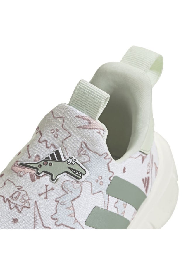 adidas MONOFIT DINO I White Training SHOES for Unisex Kids - 3K