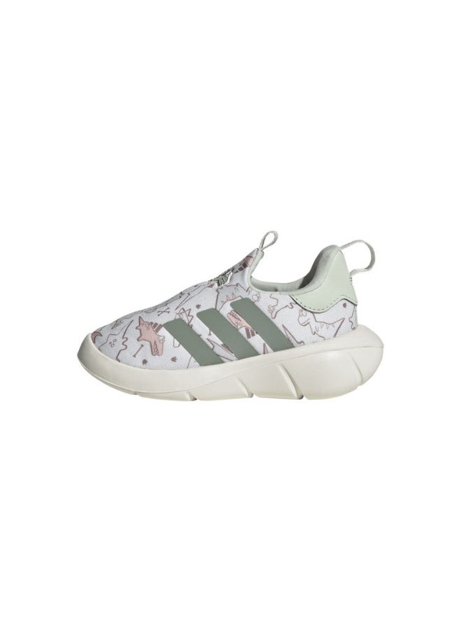 adidas MONOFIT DINO I White Training SHOES for Unisex Kids - 3K