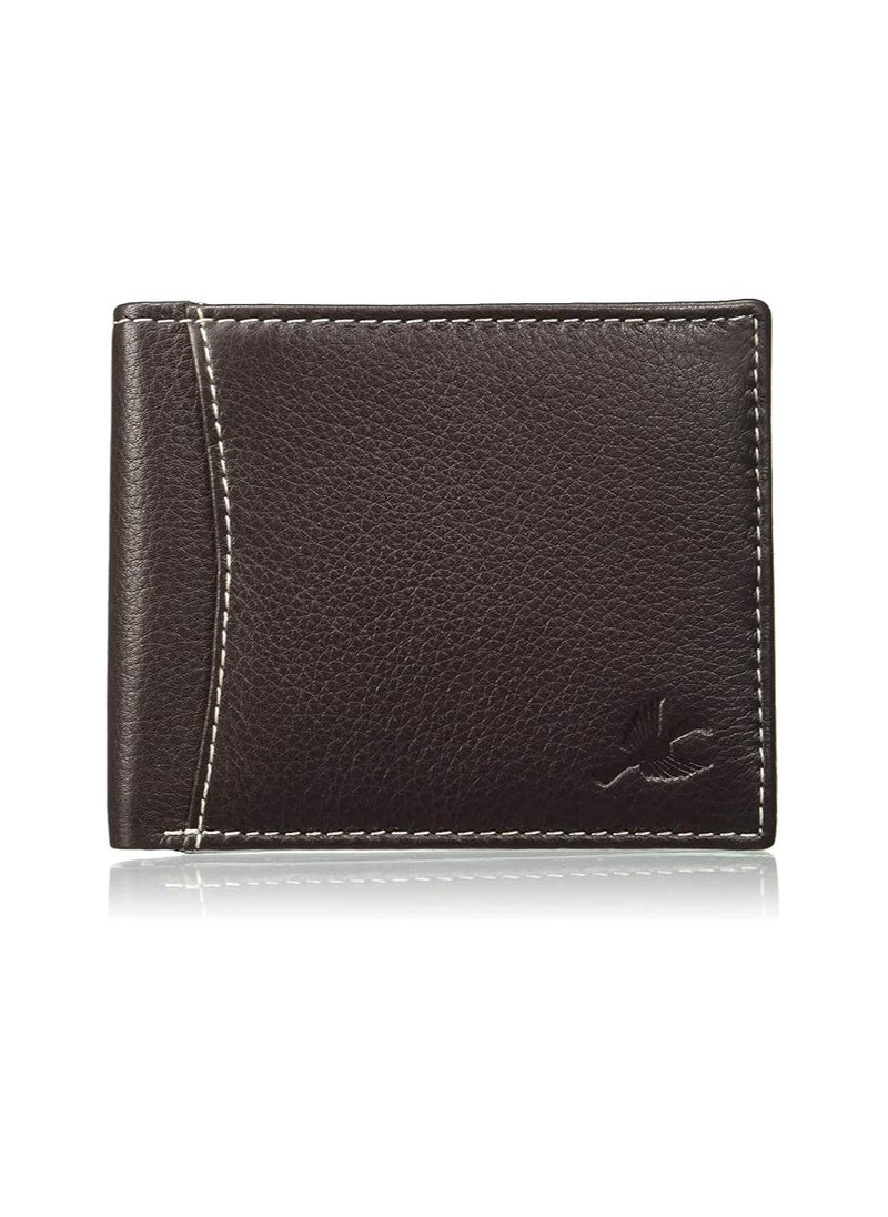 HORNBULL Themes Brown RFID Blocking Leather Wallet for Men | Wallets Men Leather
