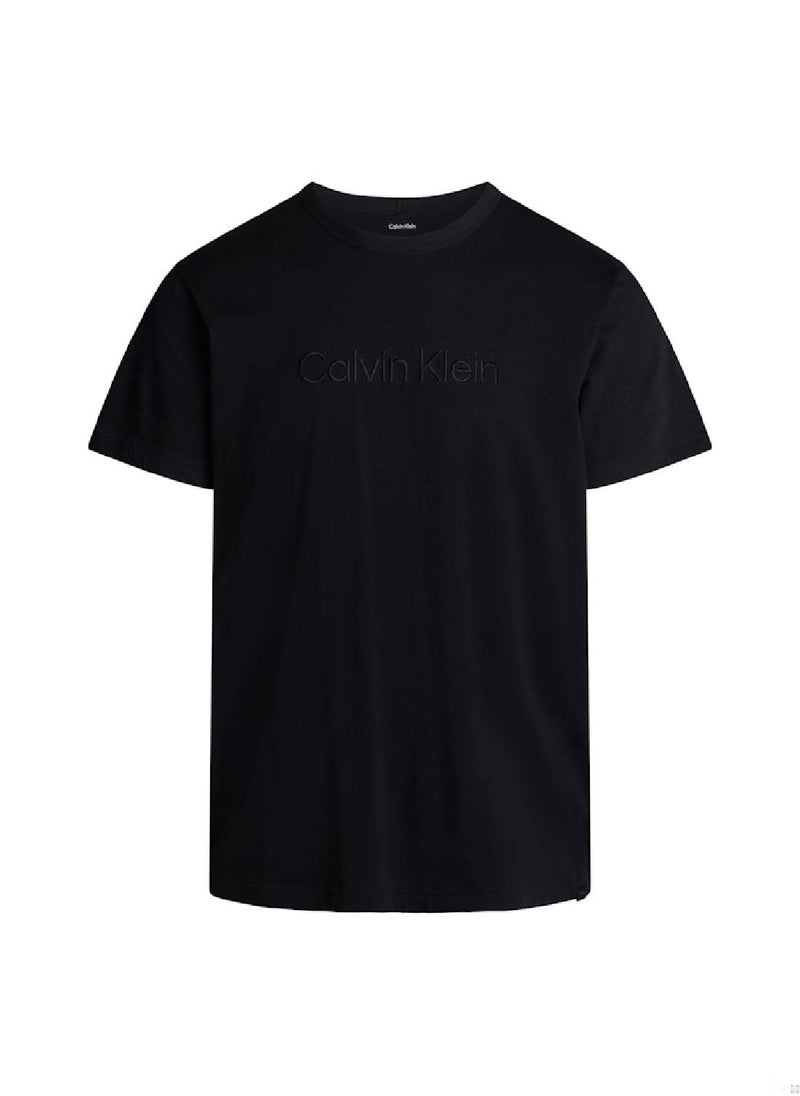 Men's Lounge T-Shirt - Cotton, Black