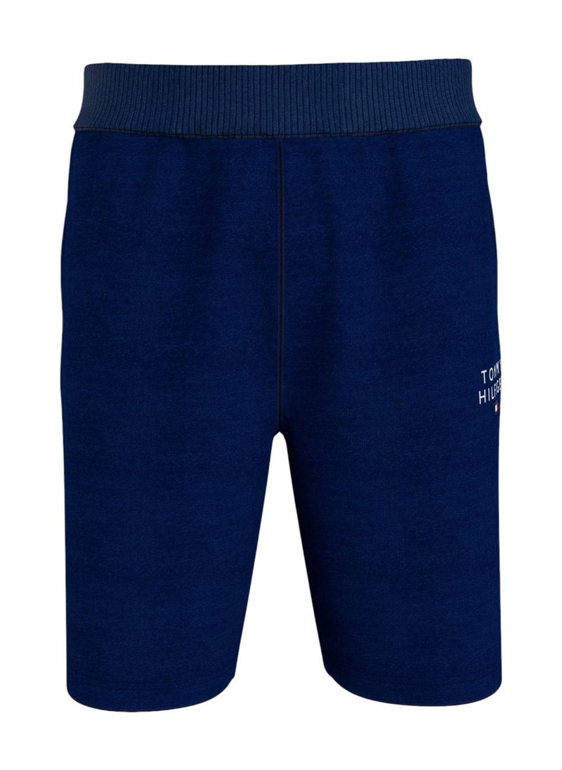 Men's TH Original Logo Lounge Shorts - Cotton, Blue