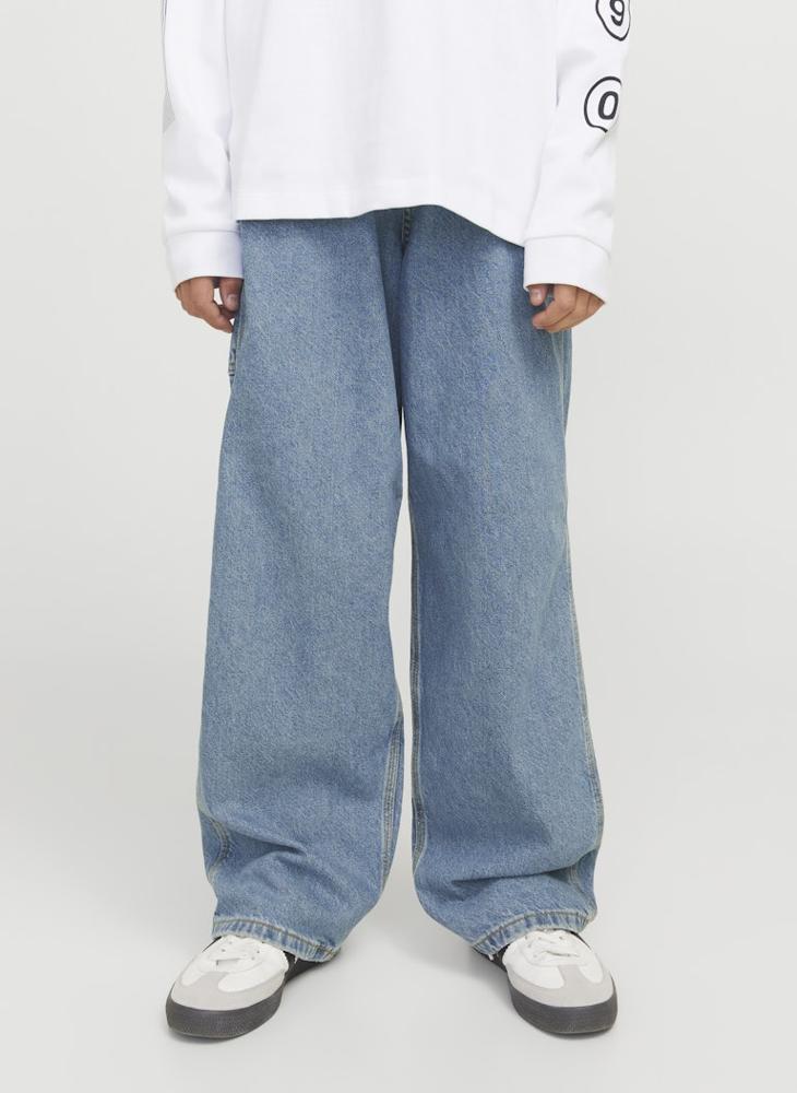 Kids Jjialex Jjoriginal Stright Fit Jeans