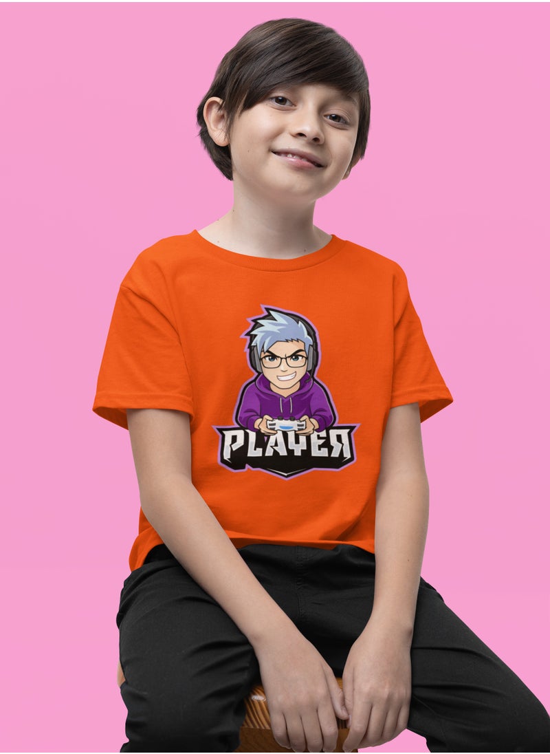 Gamer Graphic T-Shirt for Kids Casual Top