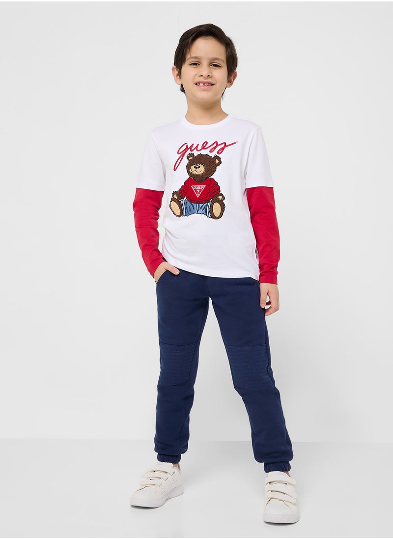 Kids  Graphic Print T-Shirt