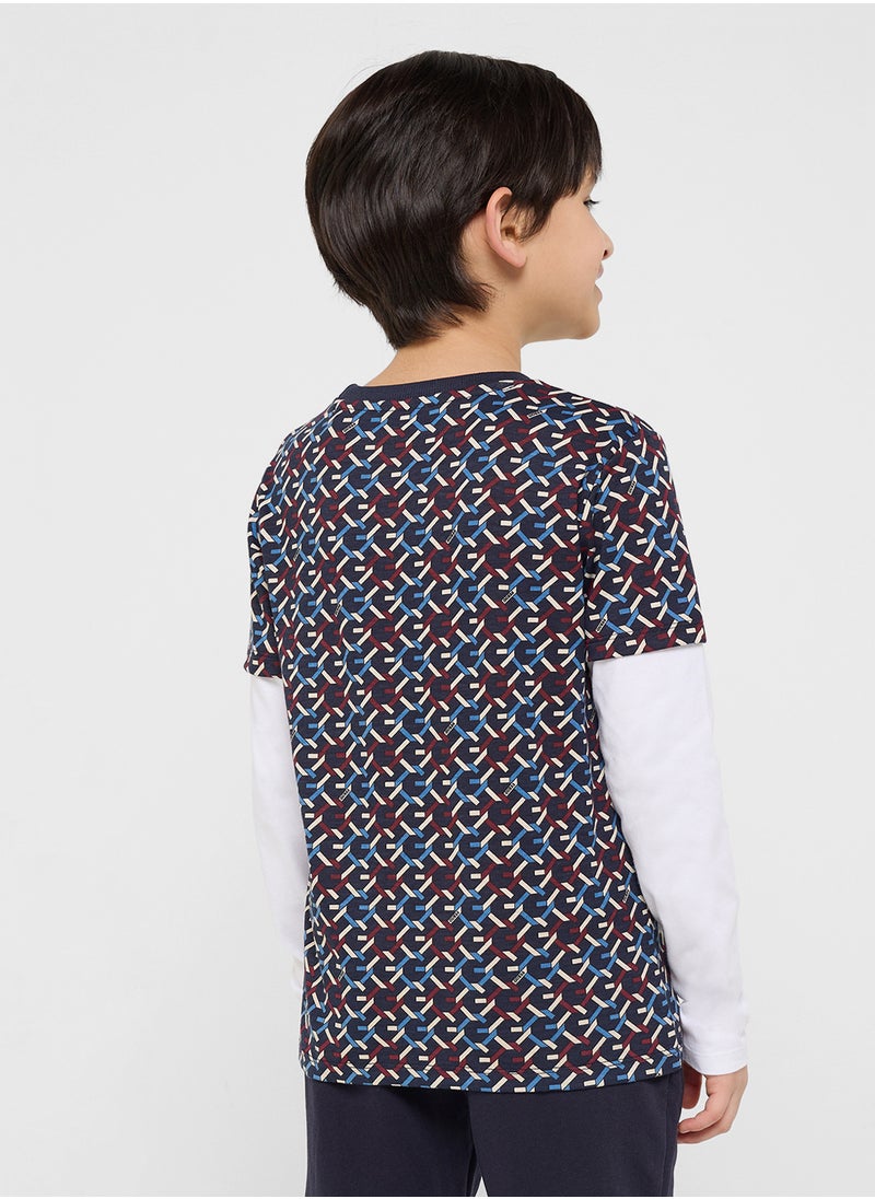Kids Logo Detail T-Shirt