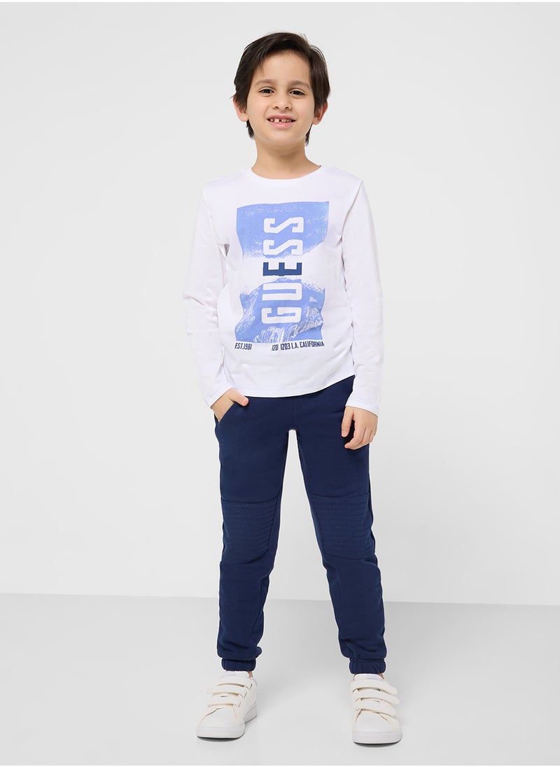 Kids  Graphic Print T-Shirt