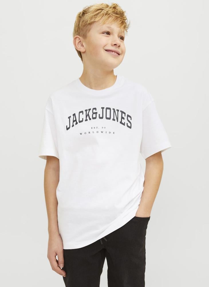 Kids Logo Crew Neck T-Shirts