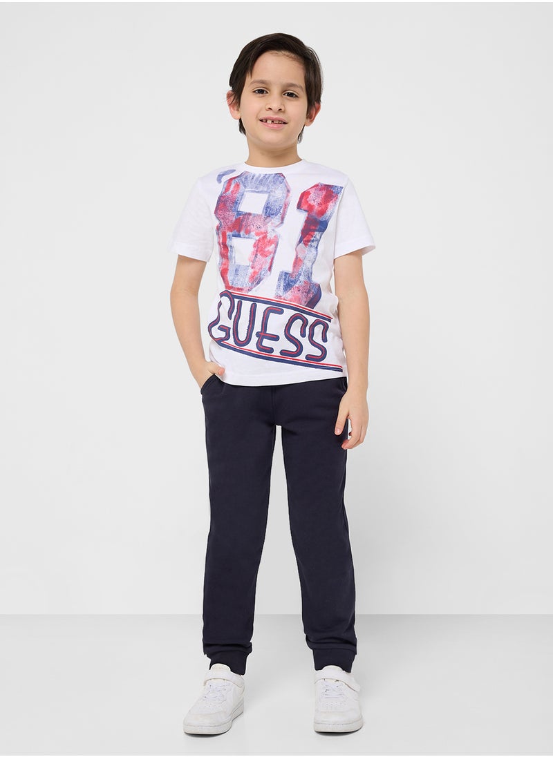 Kids  Graphic Print T-Shirt