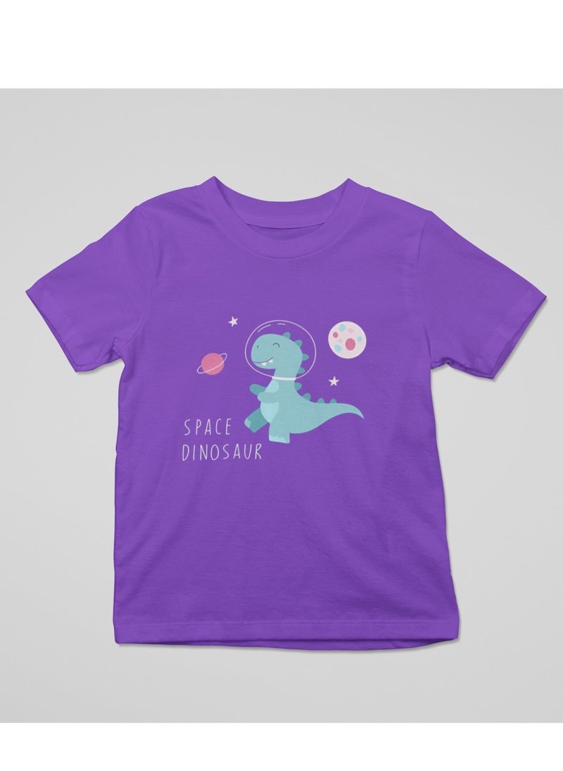 Space Dinosaur T-Shirt - Breathable Good For Kids