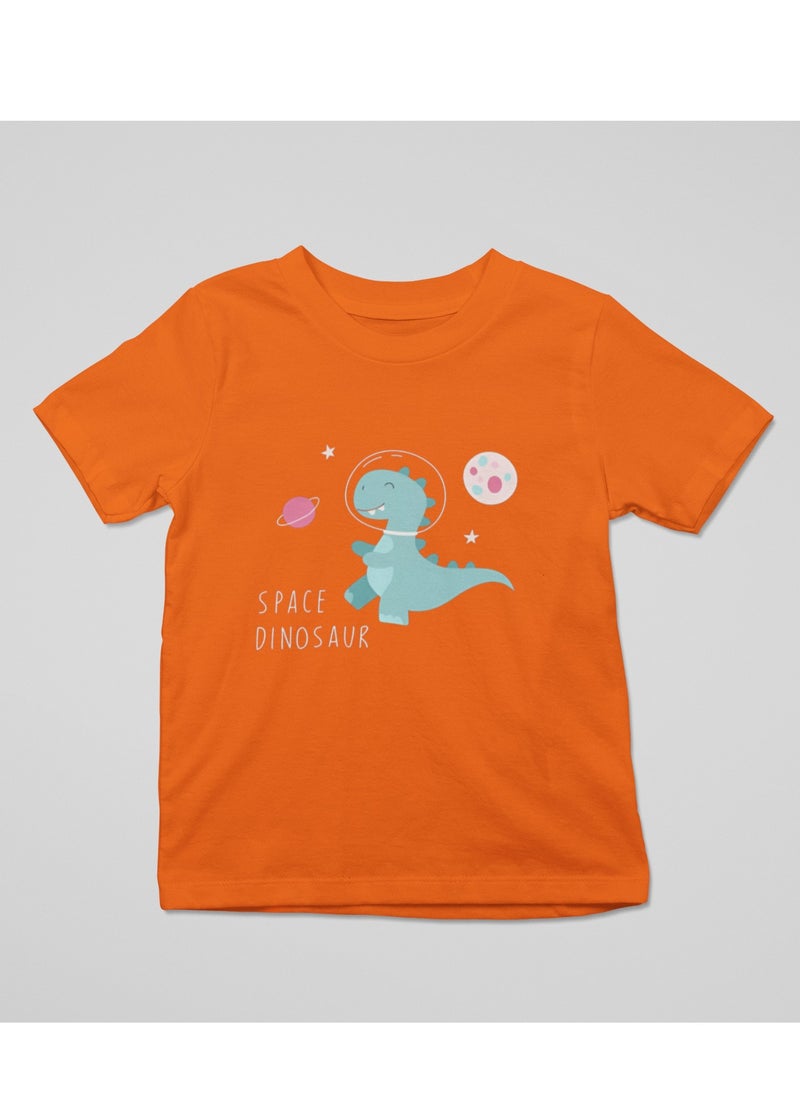 Space Dinosaur T-Shirt - Breathable Good For Kids