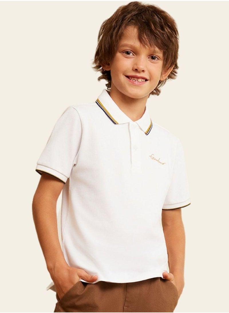 Junior Solid Color Polo