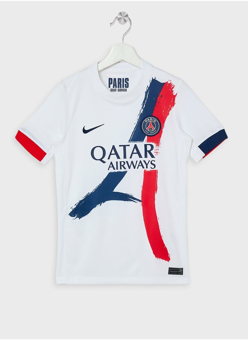 Youth Psg 24/25 Away Stadium Jersey