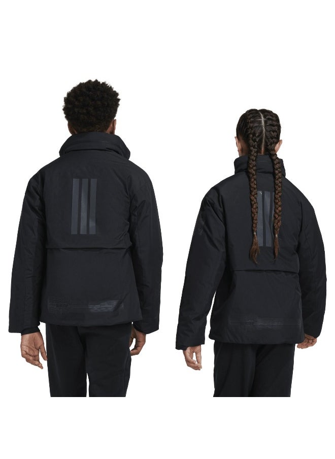J Sw Myshelter Black Training Jackets 7-8Y