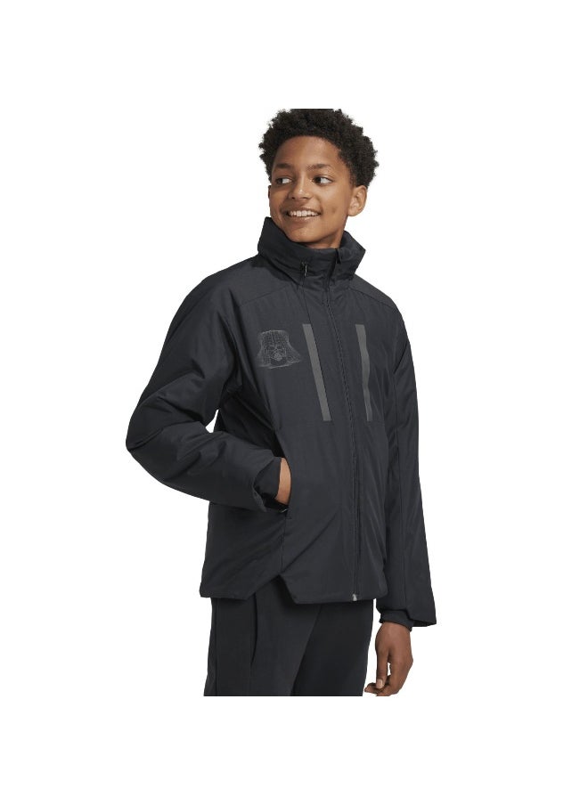 J Sw Myshelter Black Training Jackets 7-8Y