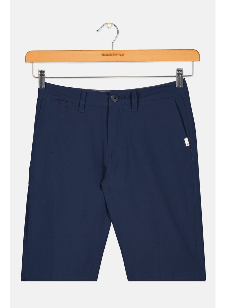 Kids Boy Union Amphibian Board Shorts, Navy