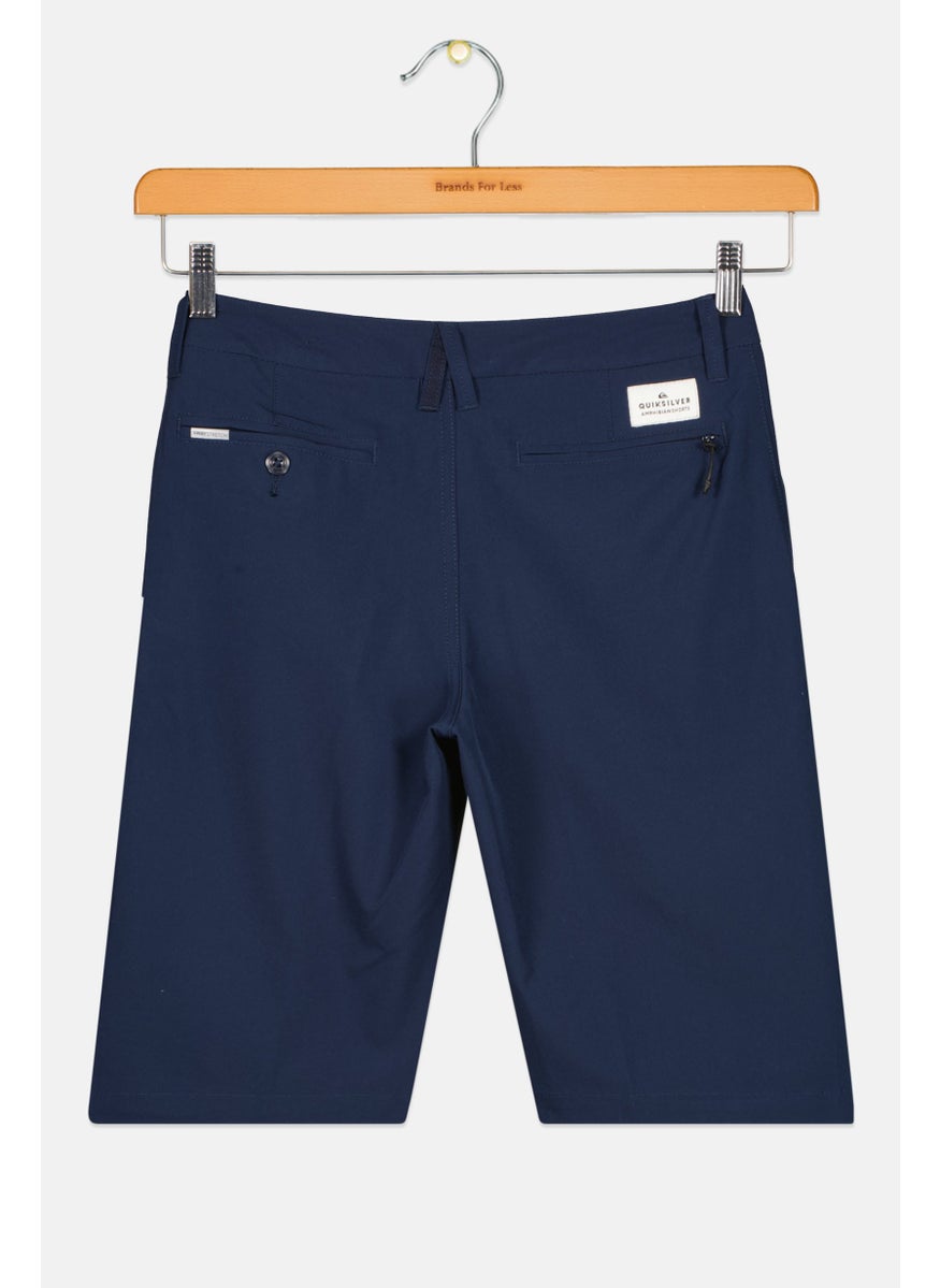 Kids Boy Union Amphibian Board Shorts, Navy