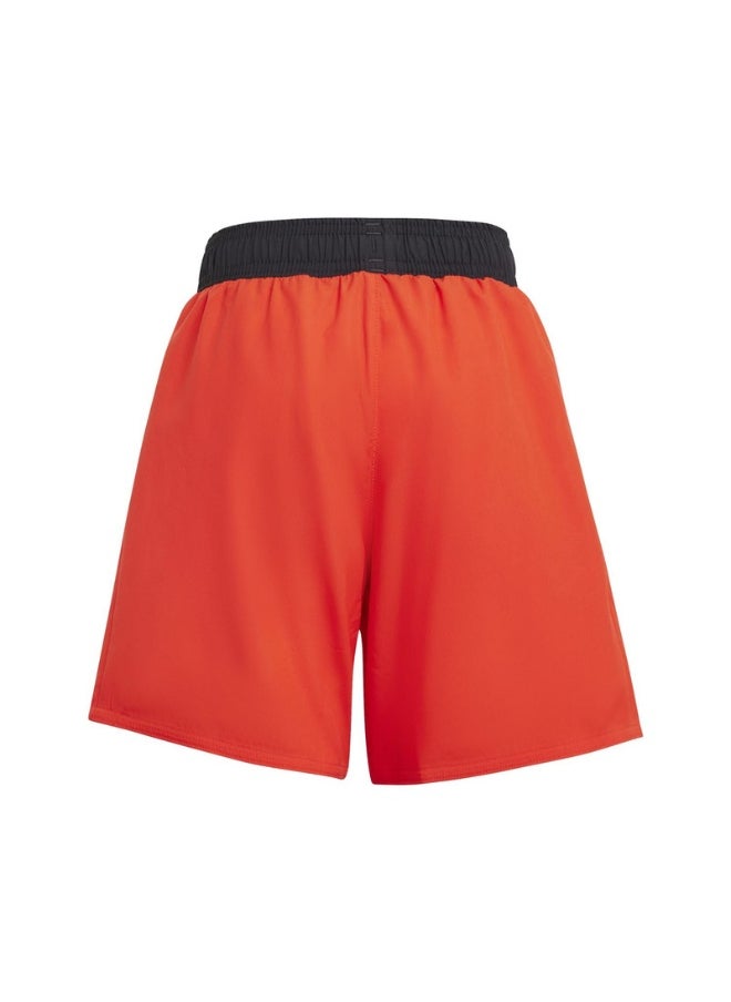 adidas Dy Mickey Short Red Swim Swimwear 1824
