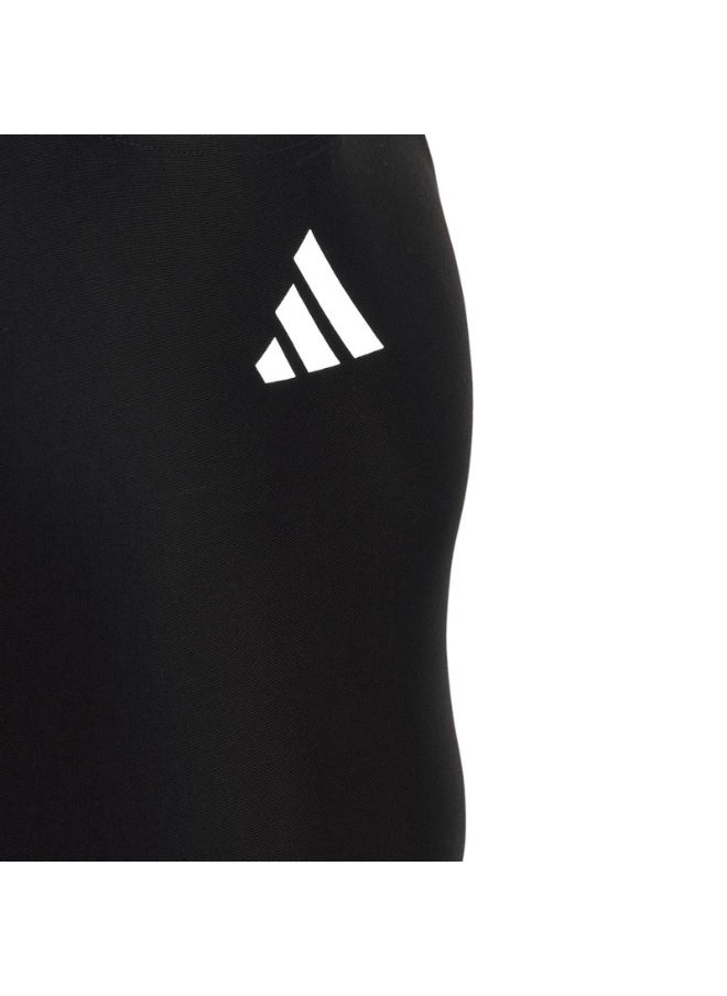 adidas solid small logo women swimsuit