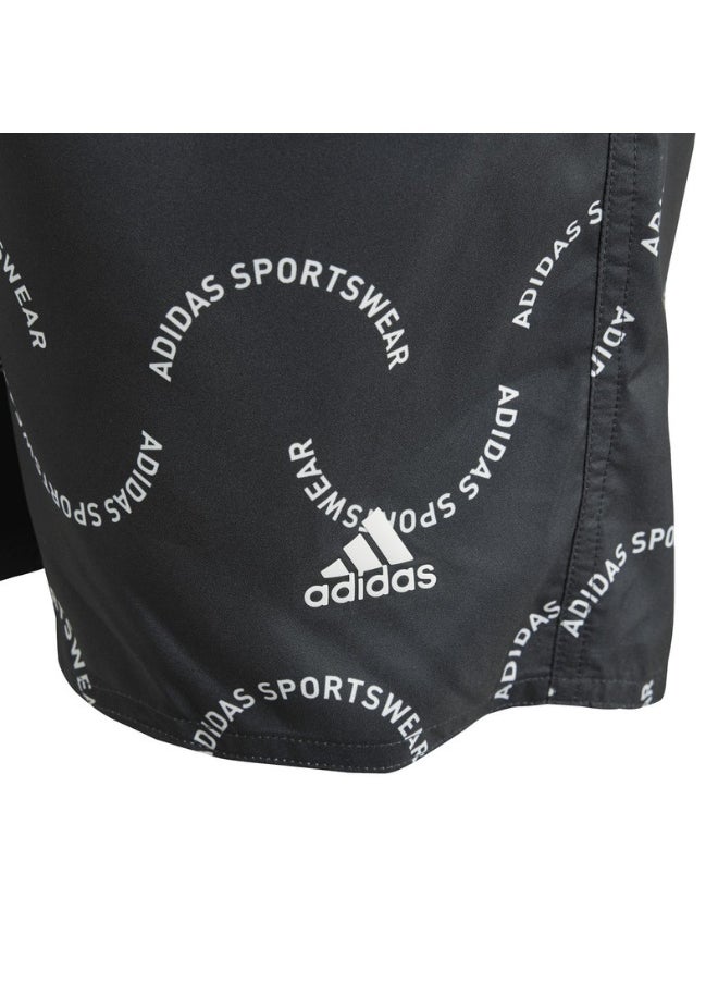 adidas Wve Clx Sl Kids Black Swim Swimwear 5-6Y