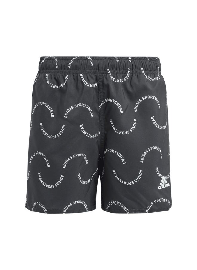 adidas Wve Clx Sl Kids Black Swim Swimwear 5-6Y