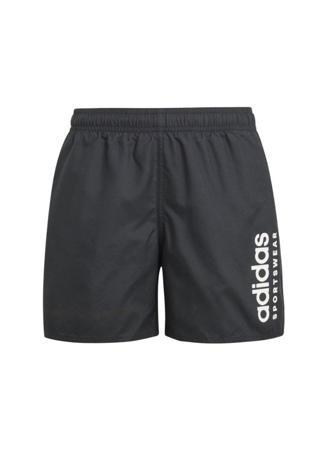 adidas Ess L Clx Short Black Swim Swimwear 5-6Y