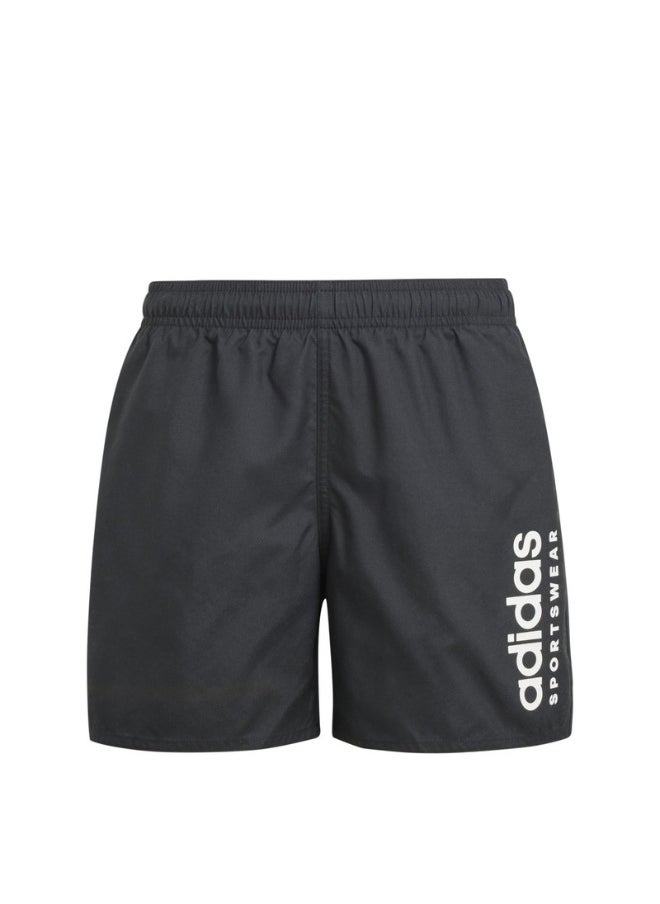 adidas Ess L Clx Short Black Swim Swimwear 5-6Y