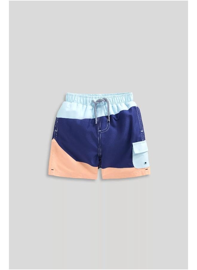 Colour Block Swim Shorts