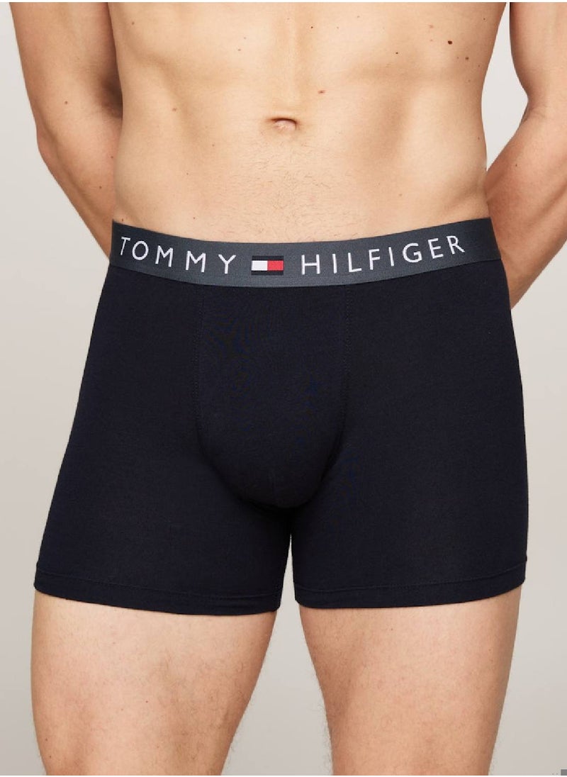 Men's 3 Pack Boxer Briefs - Cotton, Blue
