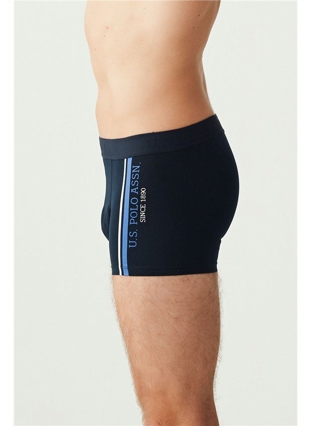 3-Pack Economical Pack Saxe-Navy-Melange Men's Boxer