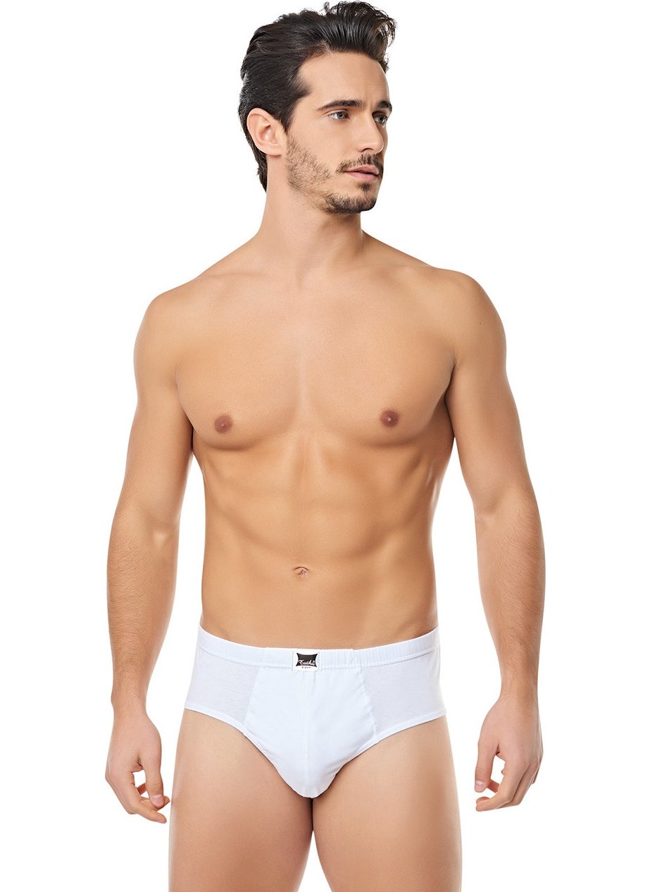 TER0109 Men's Kom Slip (6 Pieces) | White