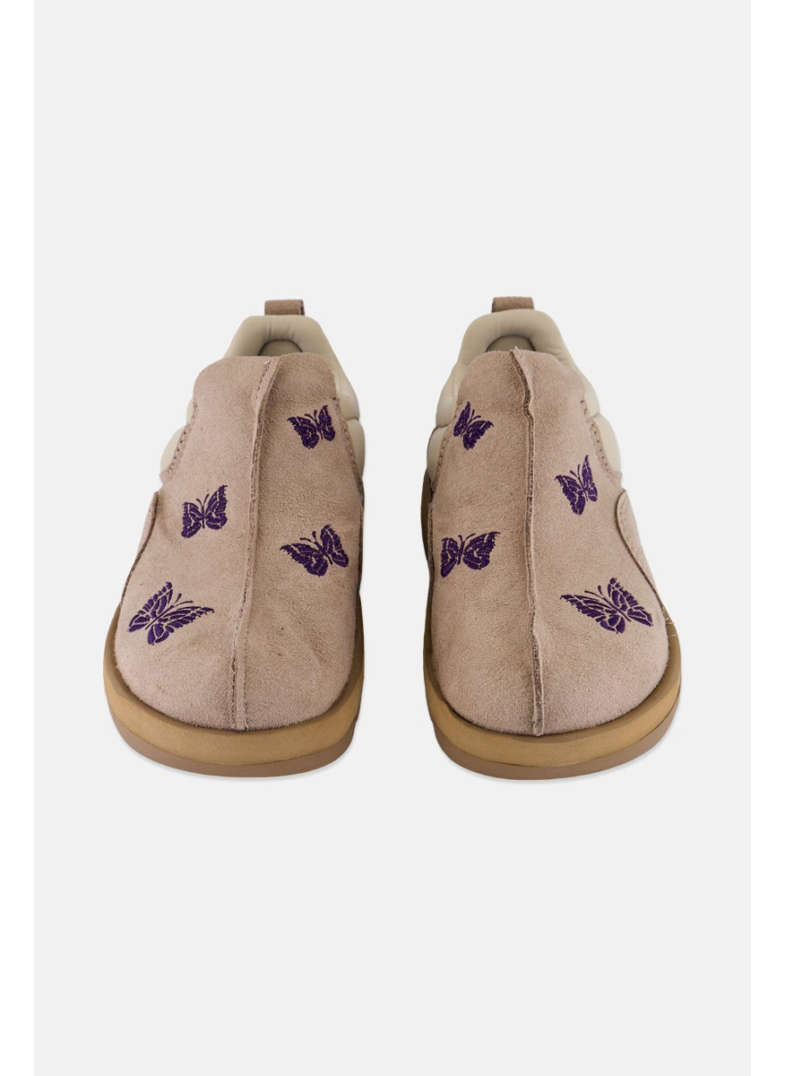 Kids Boy Beatnik Moc Slip On Shoes, Taupe