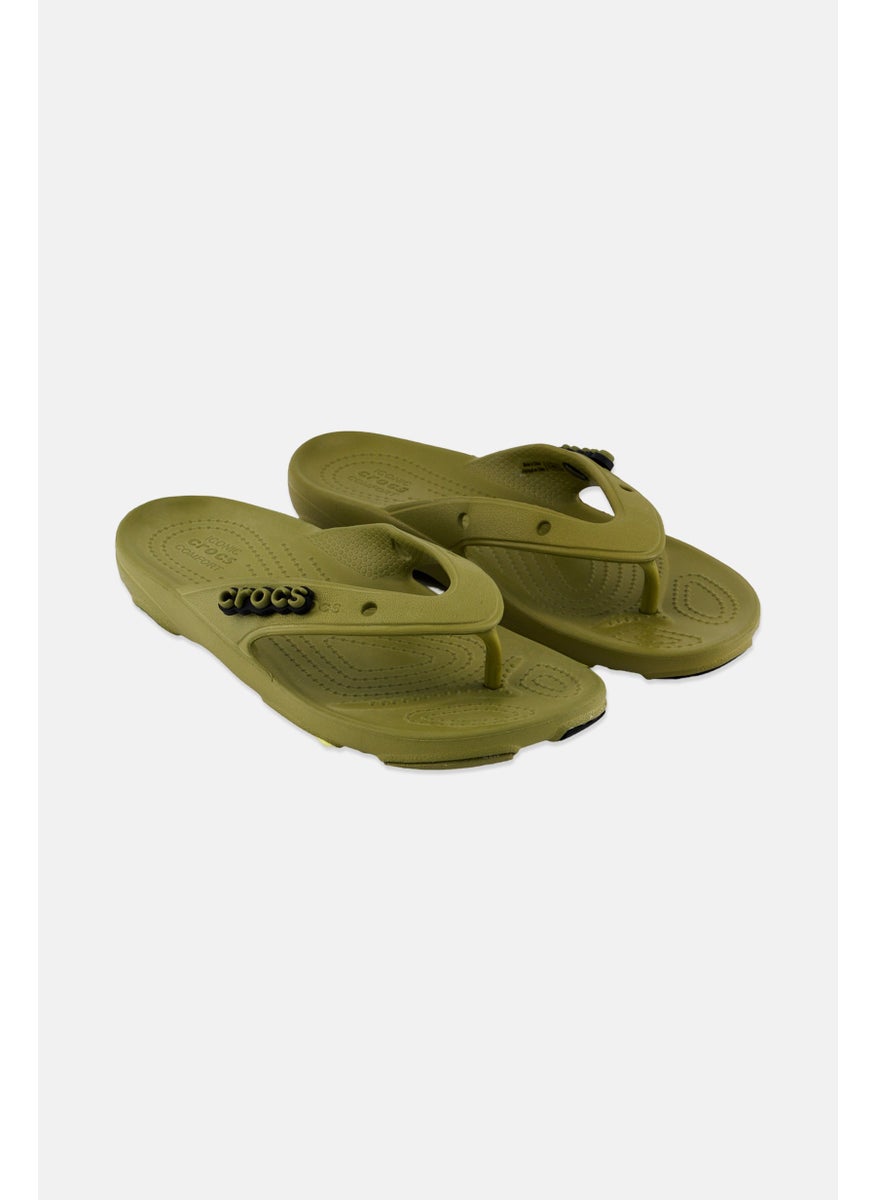 Kids Boy Terrain Slip On Slides, Olive