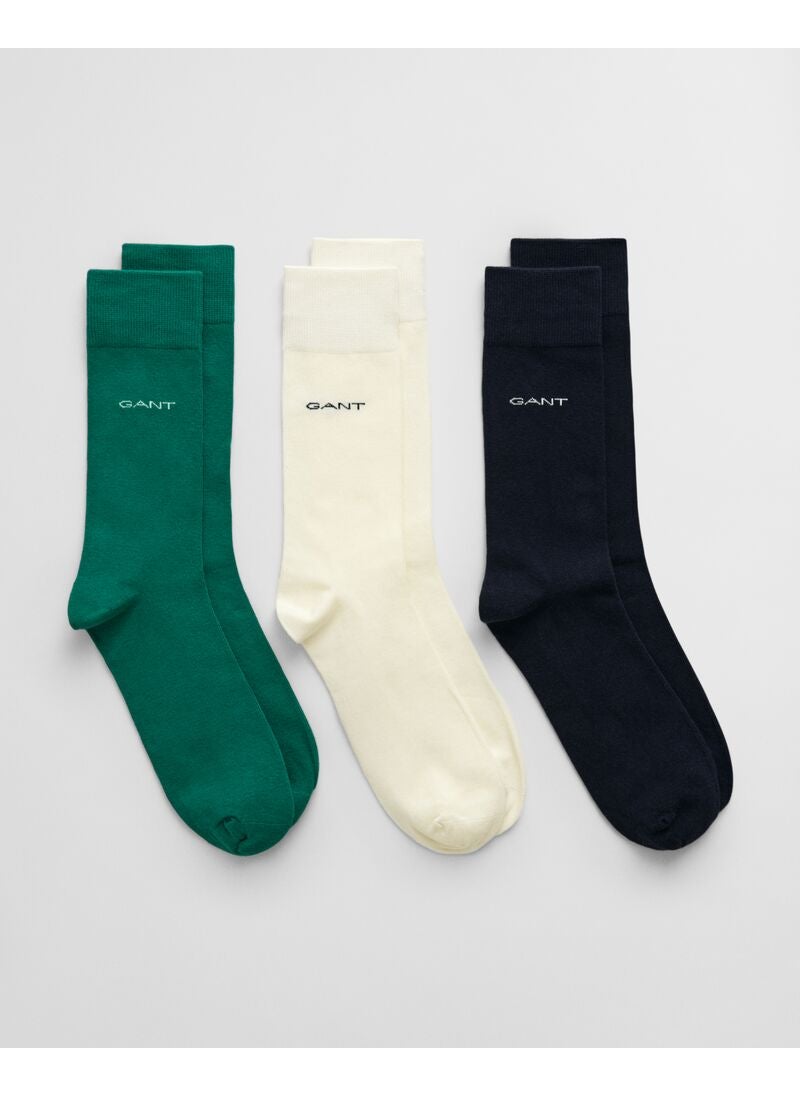 Gant Soft Cotton Socks 3-Pack