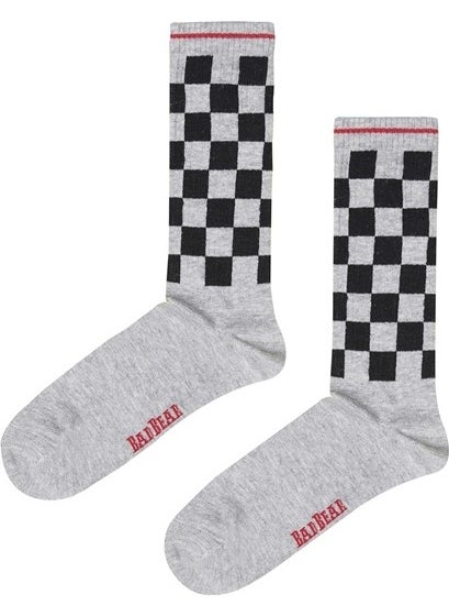 Skater Tall Gray Men's Socks 20.02.02.003-C19