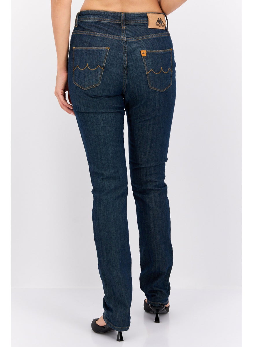 Women Perfect Fit Washed Stretchable Jeans, Blue