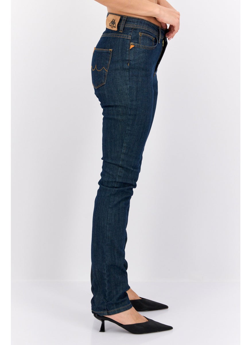 Women Perfect Fit Washed Stretchable Jeans, Blue