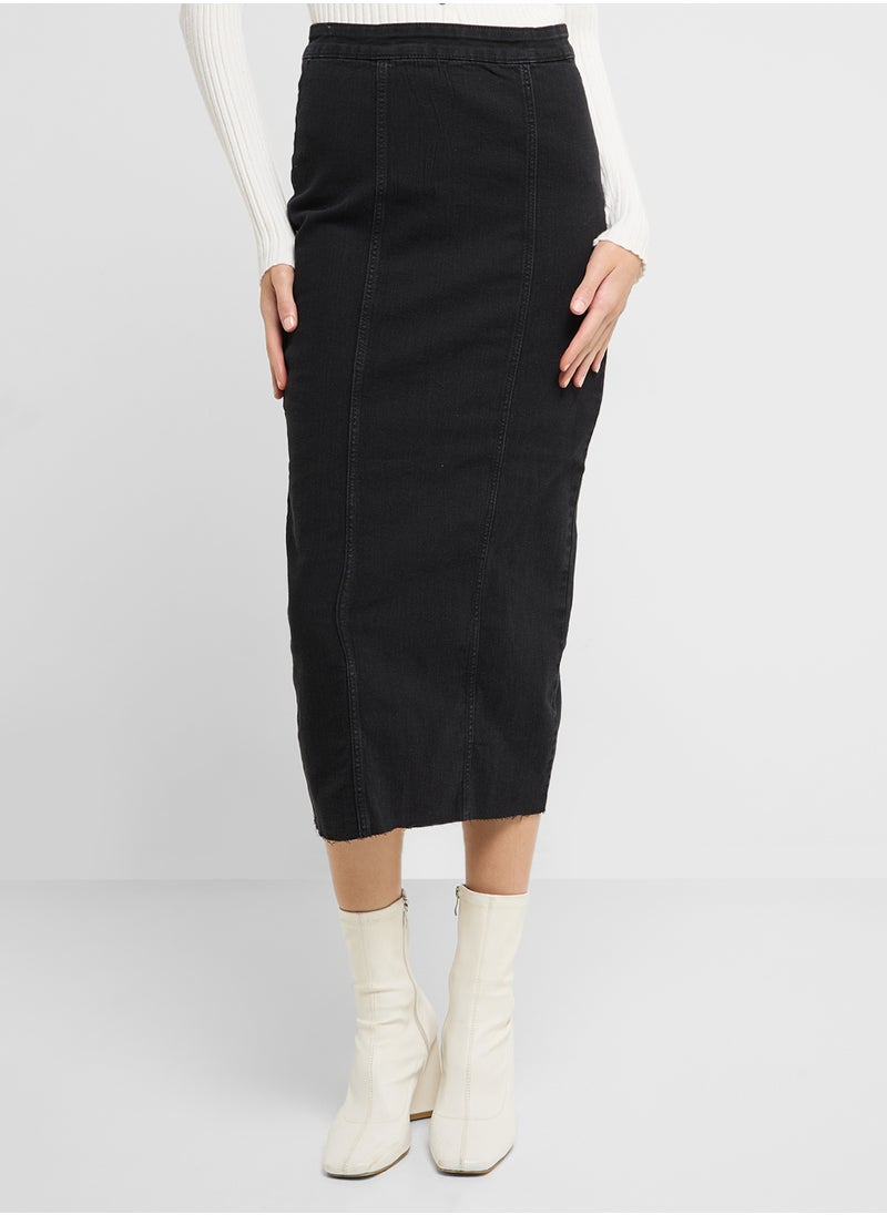 High Waist Pencil Skirt