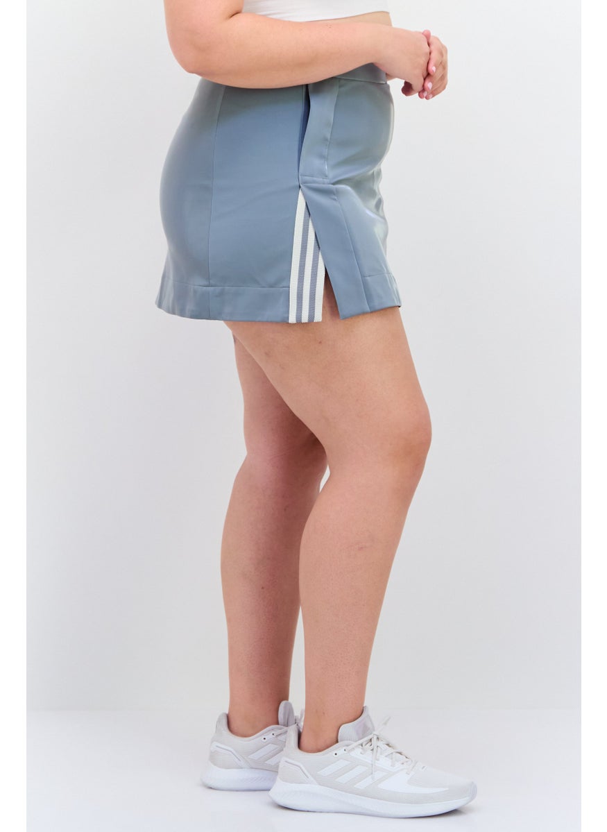 Women Sportswear Fit Brand Logo Outdoor Skirt, Grey