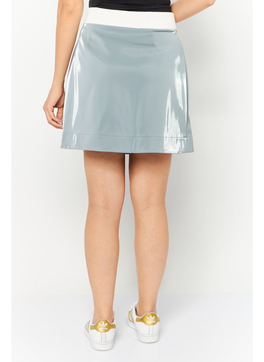 Women Sportswear Fit Brand Logo Outdoor Skirt, Grey