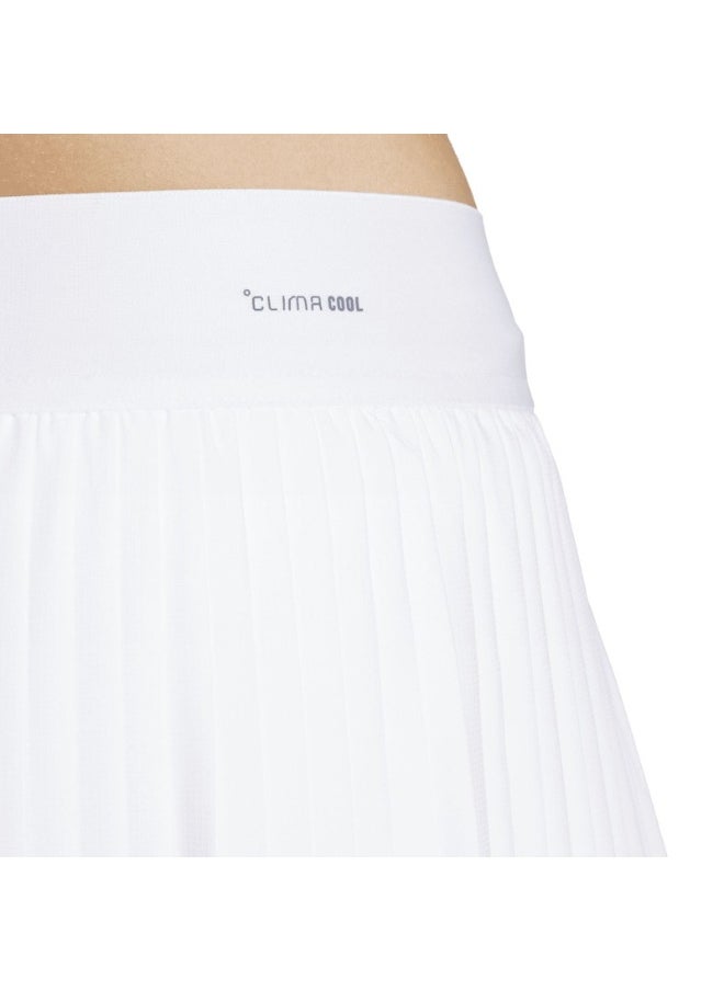 adidas CLUB PLEATSKIRT White Tennis SKIRT for Women - 2XS