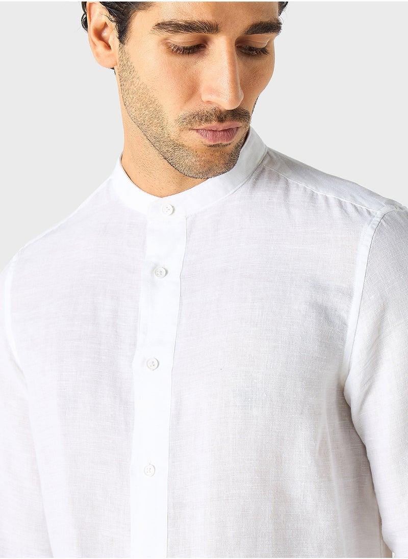 Regular Fit Textured Shirt