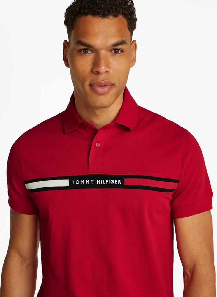 Regular Fit Hilfiger Chest Insert Polo